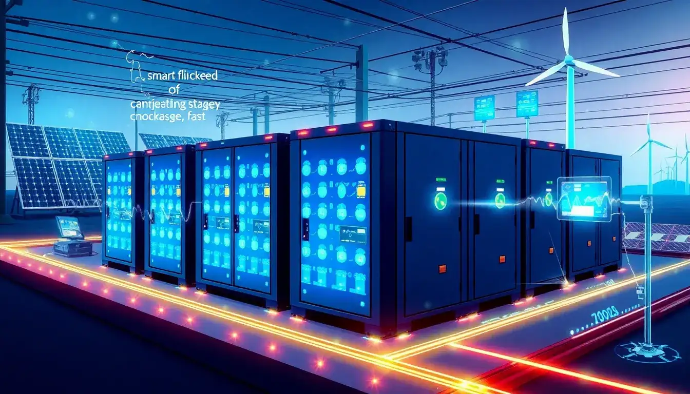 How do energy storage systems mitigate voltage flicker