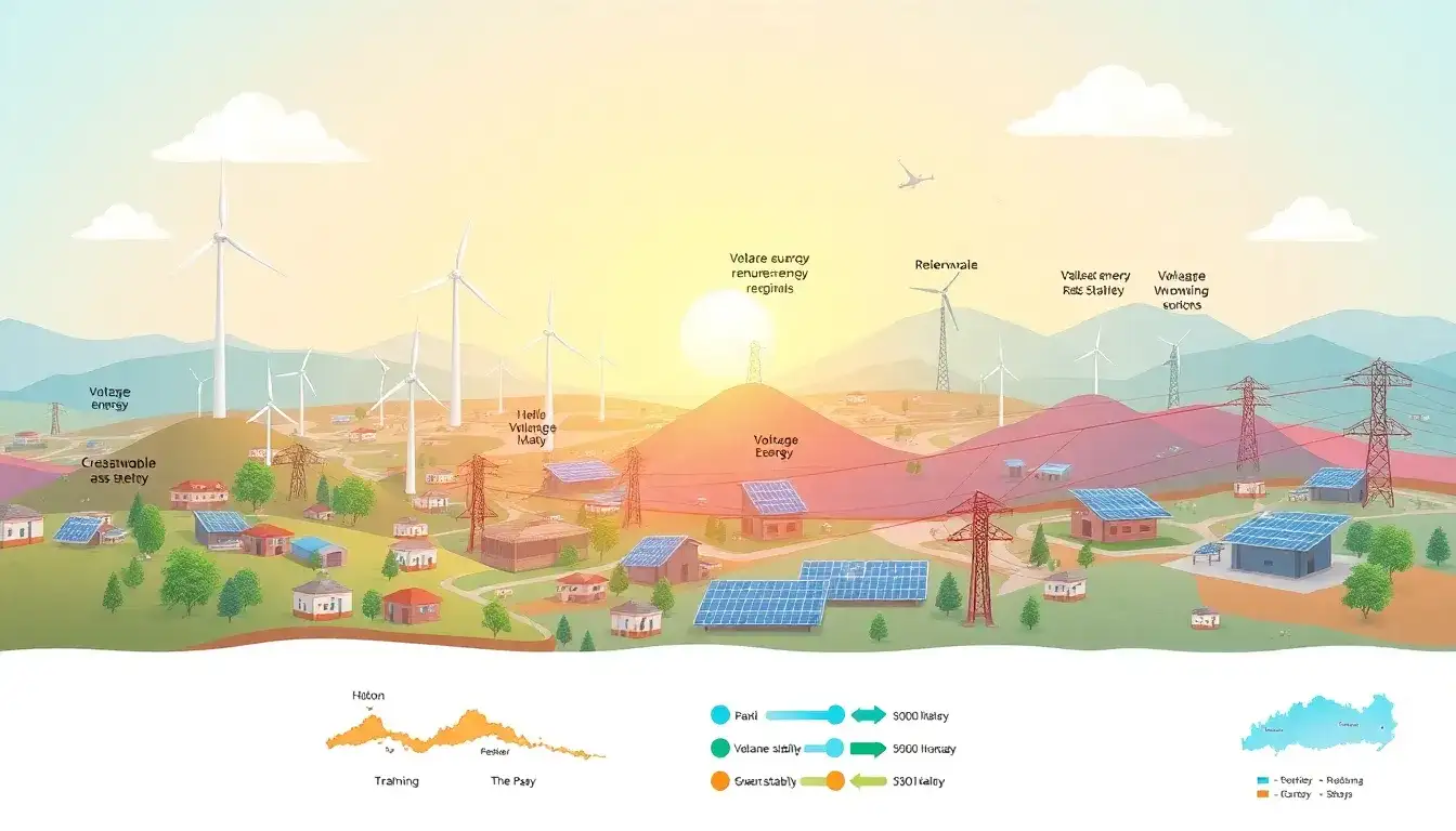 How does the penetration level of renewable energy impact voltage stability in different regions