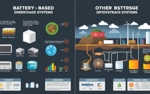 What are the differences between battery-based and other types of energy storage systems for C&I applications