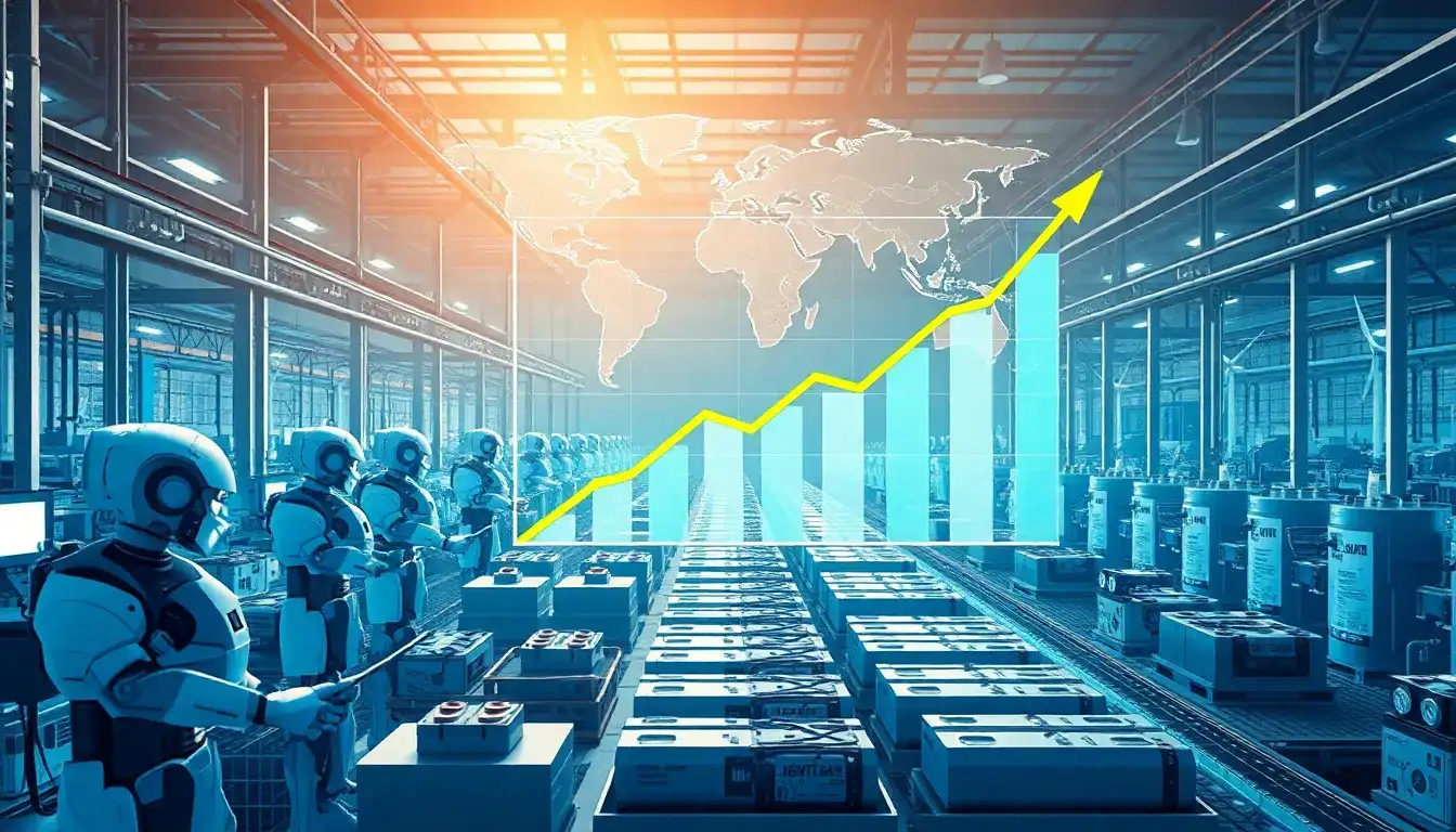 How do economies of scale influence the cost of lithium-ion batteries globally