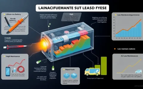 How does the maintenance requirement of lithium-ion batteries impact their overall cost