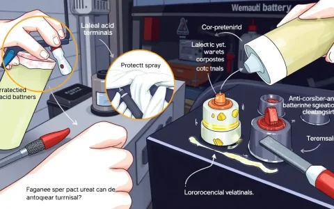 How can I prevent corrosion on the terminals of my lead-acid batteries