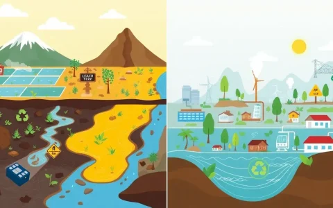 How do the environmental impacts of lead-acid batteries differ from those of lithium-ion batteries