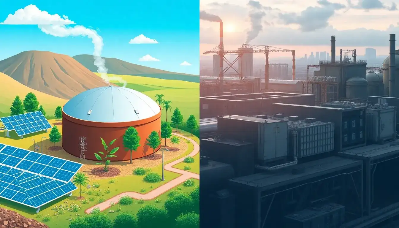 How do the environmental impacts of thermal energy storage compare to those of lithium-ion batteries