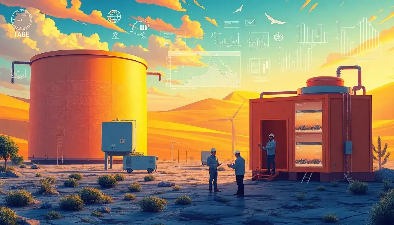 What are the potential challenges in scaling up thermal energy storage technologies