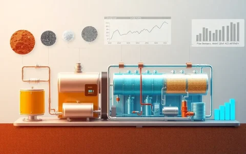 How does the cost of vanadium impact the overall expense of flow batteries