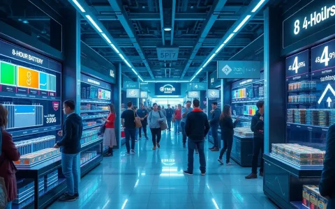 How does the demand for 8-hour batteries impact their pricing compared to 4-hour batteries