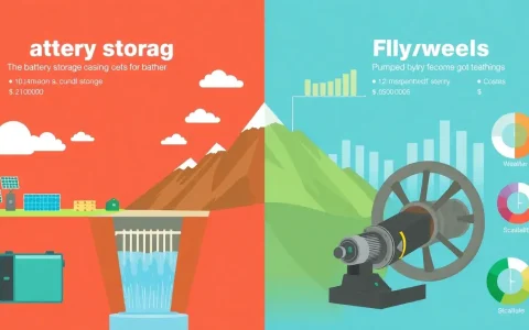 How do the costs of battery storage systems compare to traditional energy storage technologies like pumped hydro or flywheels