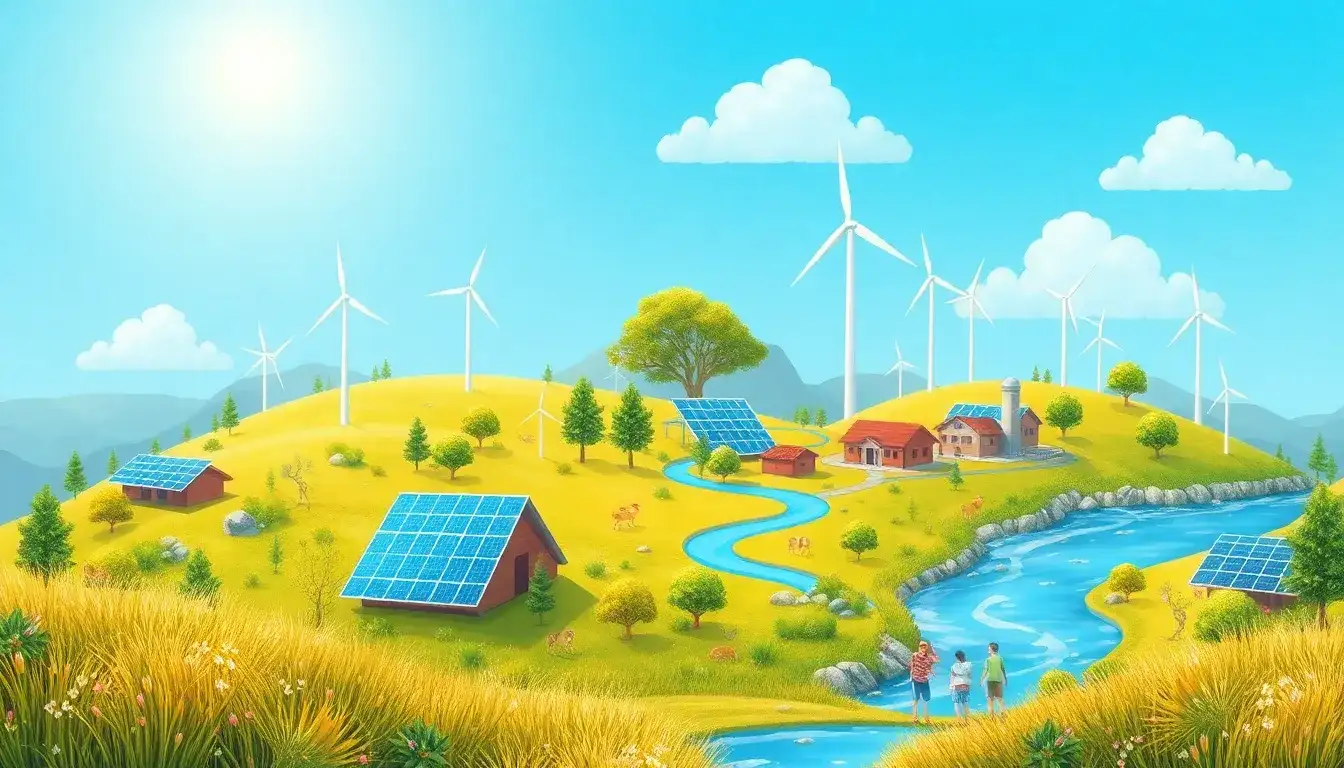 What are the environmental benefits of the cost reductions in renewable energy