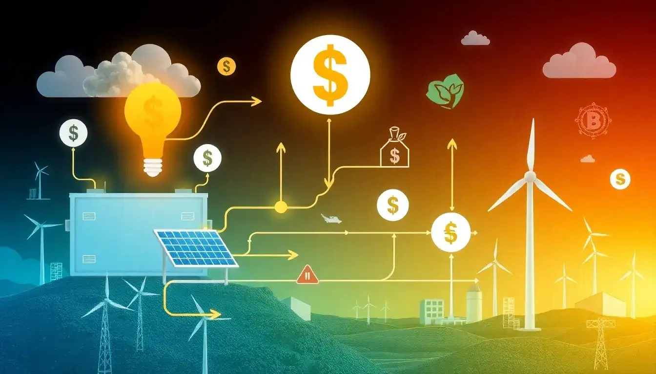 What role do incentives play in the cost projections for utility-scale battery storage systems