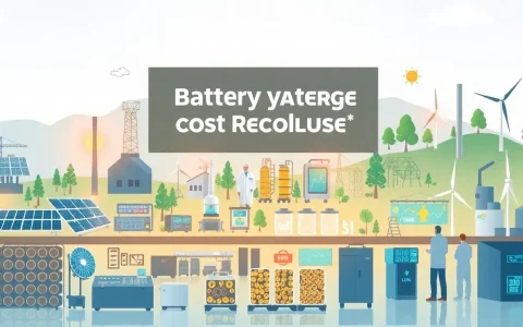 What factors are driving the cost reductions in battery storage