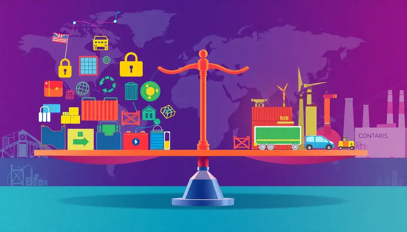 How significant is the impact of trade protectionism on battery storage costs