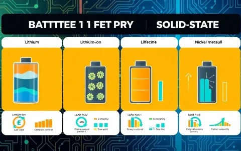 How do different battery technologies compare in terms of cost and efficiency