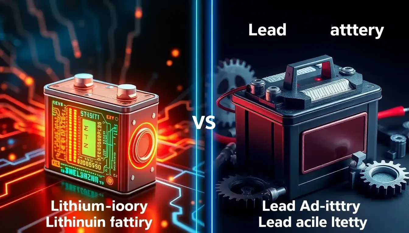 How does the energy density of lithium-ion batteries compare to lead-acid batteries