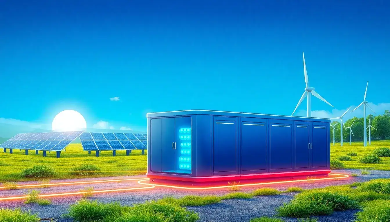 How does energy storage enhance the reliability of renewable energy sources like solar and wind