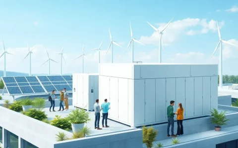 How can commercial battery storage systems help businesses reduce their carbon footprint