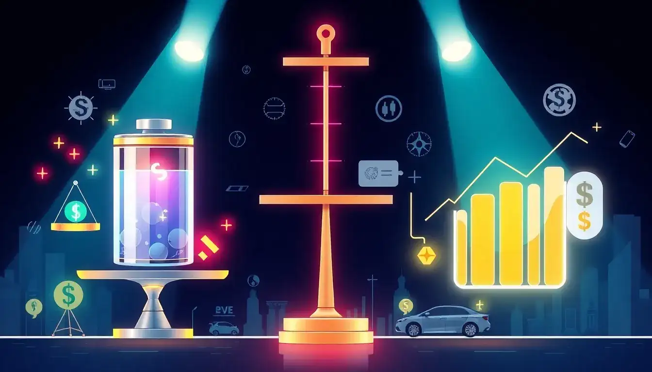 How does the energy density of a battery affect its overall cost