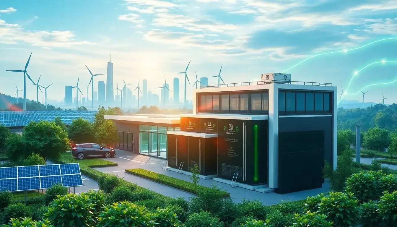 How do battery energy storage systems contribute to sustainability goals in businesses