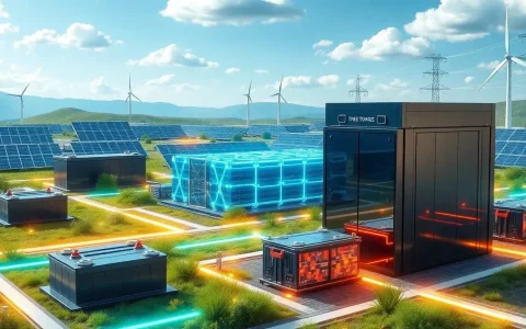 What advancements are being made in battery technology to enhance grid stability