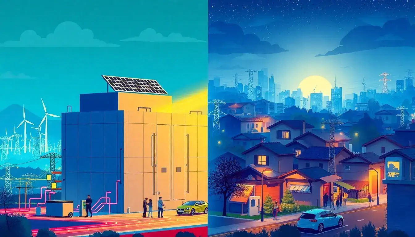 How do battery energy storage systems contribute to reducing blackouts and brownouts