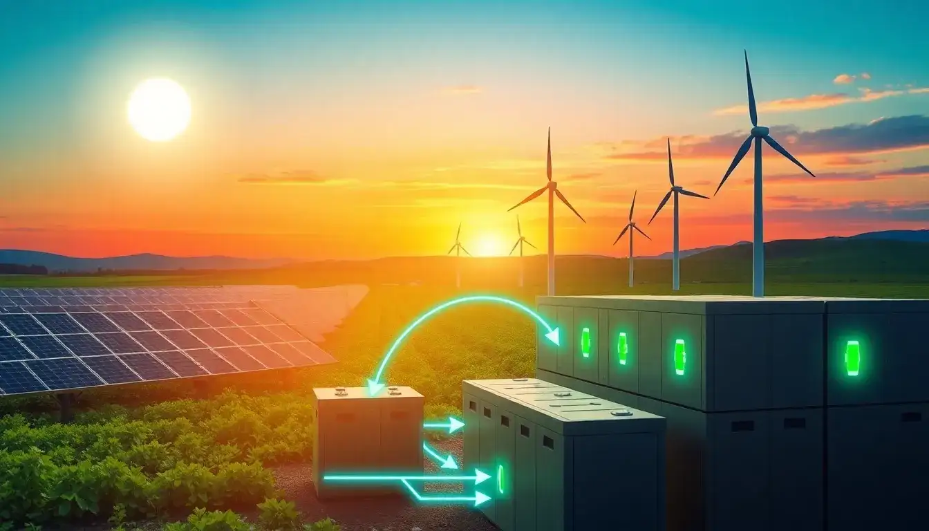 What role does battery energy storage play in integrating renewable energy sources