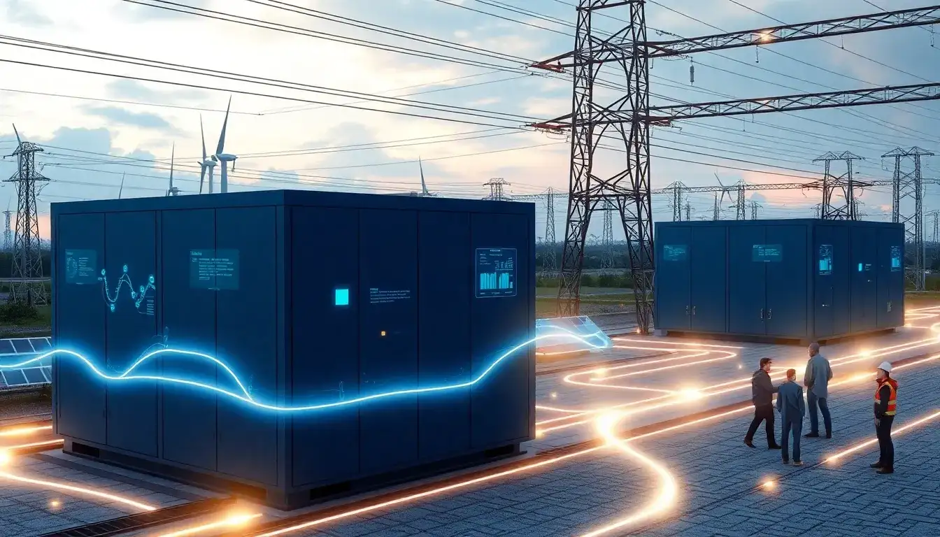 How do battery energy storage systems improve grid stability
