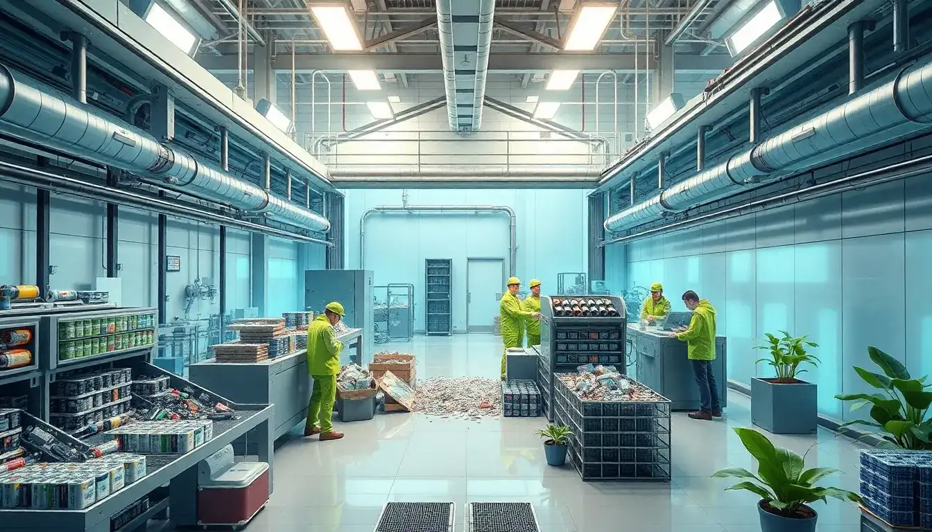 How does the recycling of battery components impact their environmental sustainability