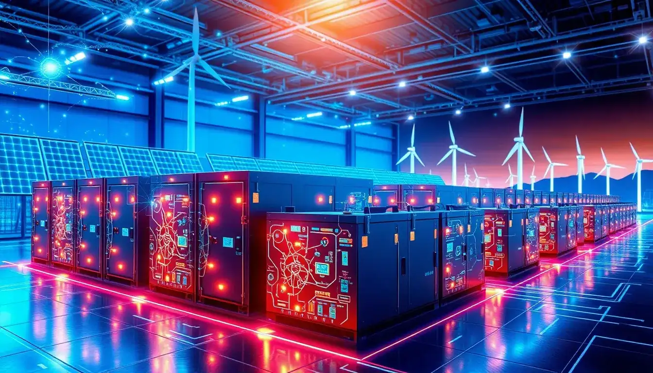 How does AI improve the efficiency of battery energy storage systems