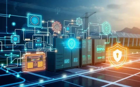 How do smart control solutions manage and protect BESS components