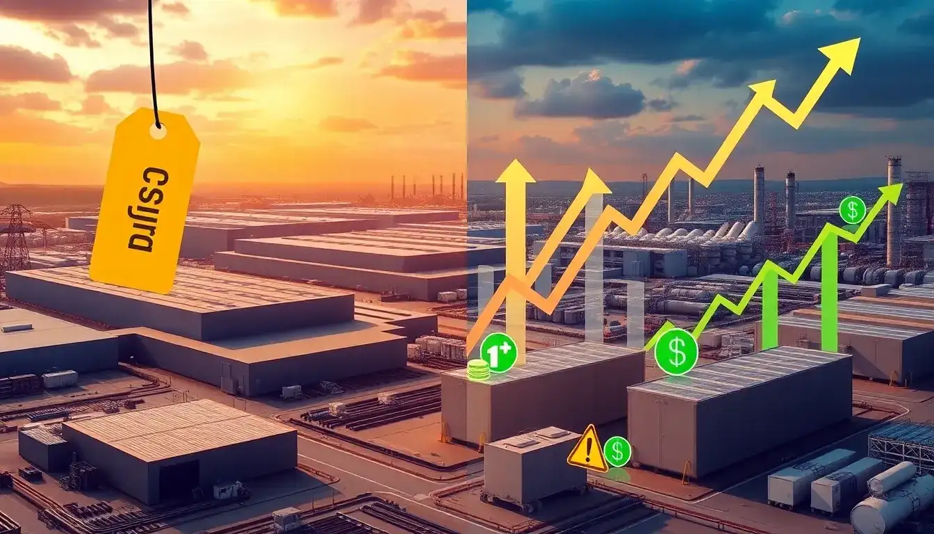 How do high upfront costs impact the adoption of BESS in industrial settings