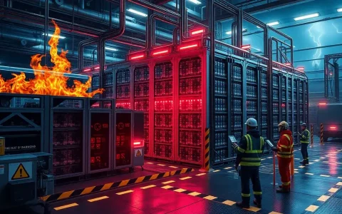 What are the main safety concerns associated with large-scale battery energy storage systems