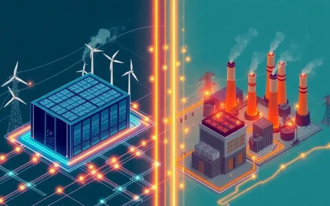 How do battery energy storage systems compare to traditional power plants in terms of grid stability