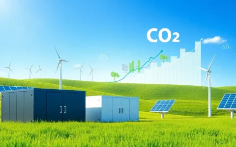 How does battery energy storage contribute to reducing greenhouse gas emissions