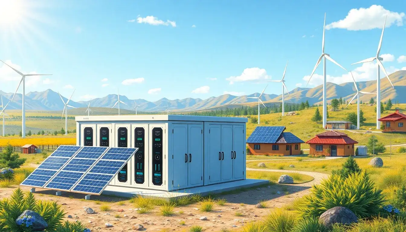 How do battery energy storage systems work in isolated or off-grid communities