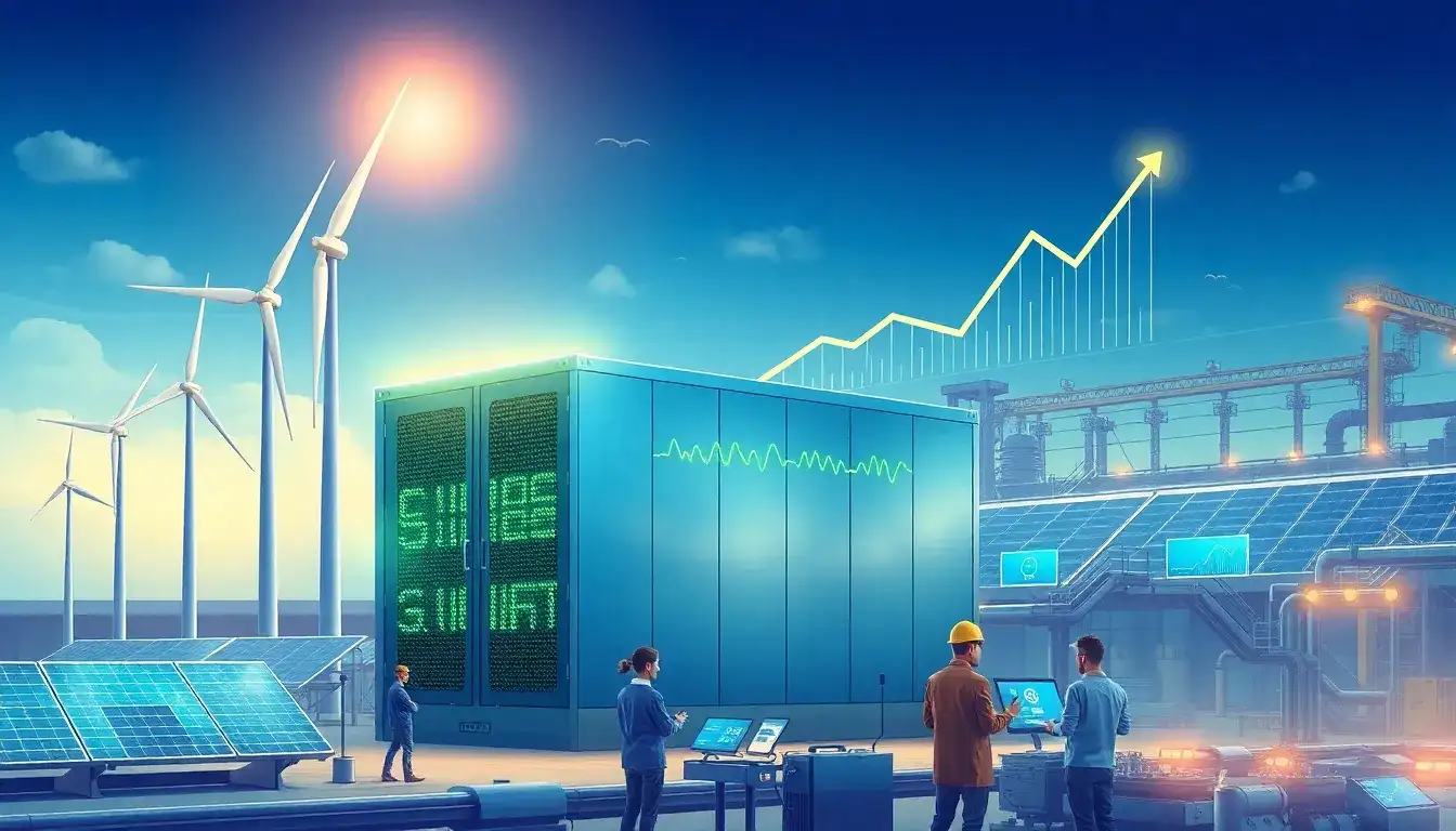 How do battery energy storage systems impact the overall cost of energy for industrial consumers