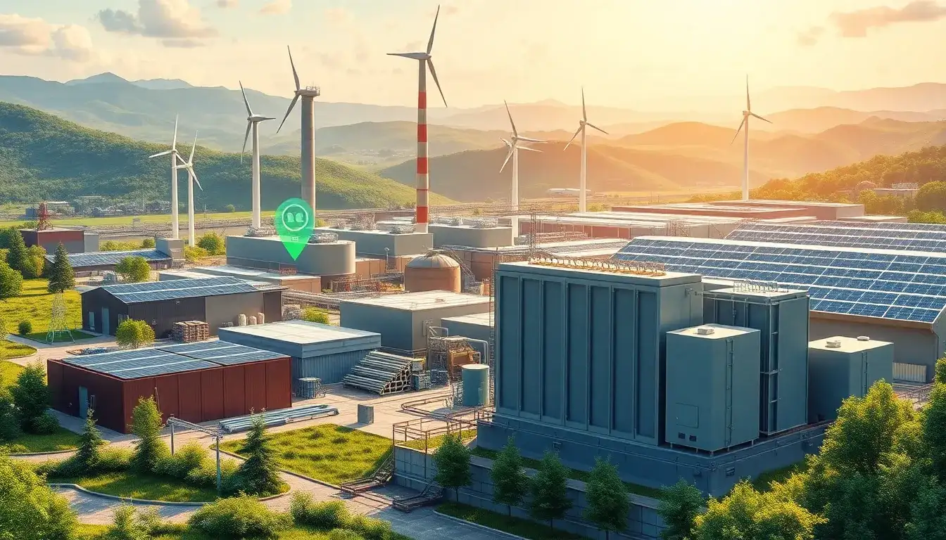 What are the environmental benefits of using battery energy storage systems in industrial settings