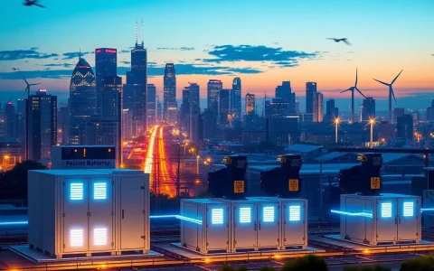 How do batteries help stabilize the grid during peak hours