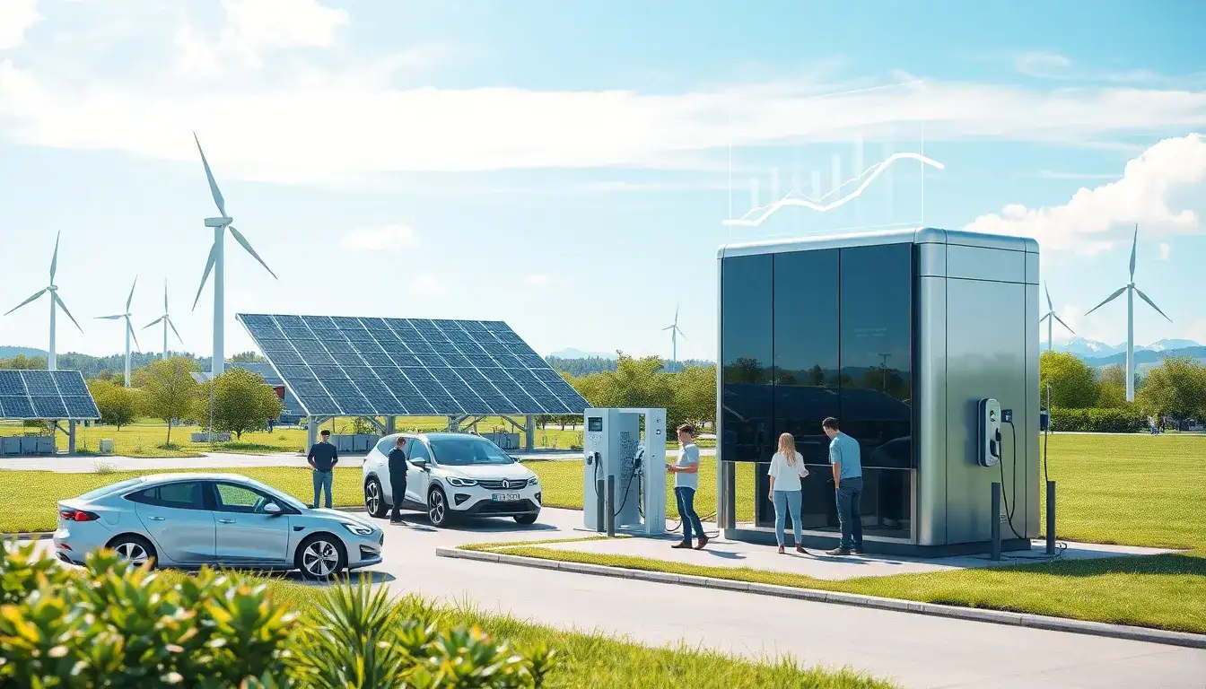 What are the cost savings associated with using battery energy storage for EV charging