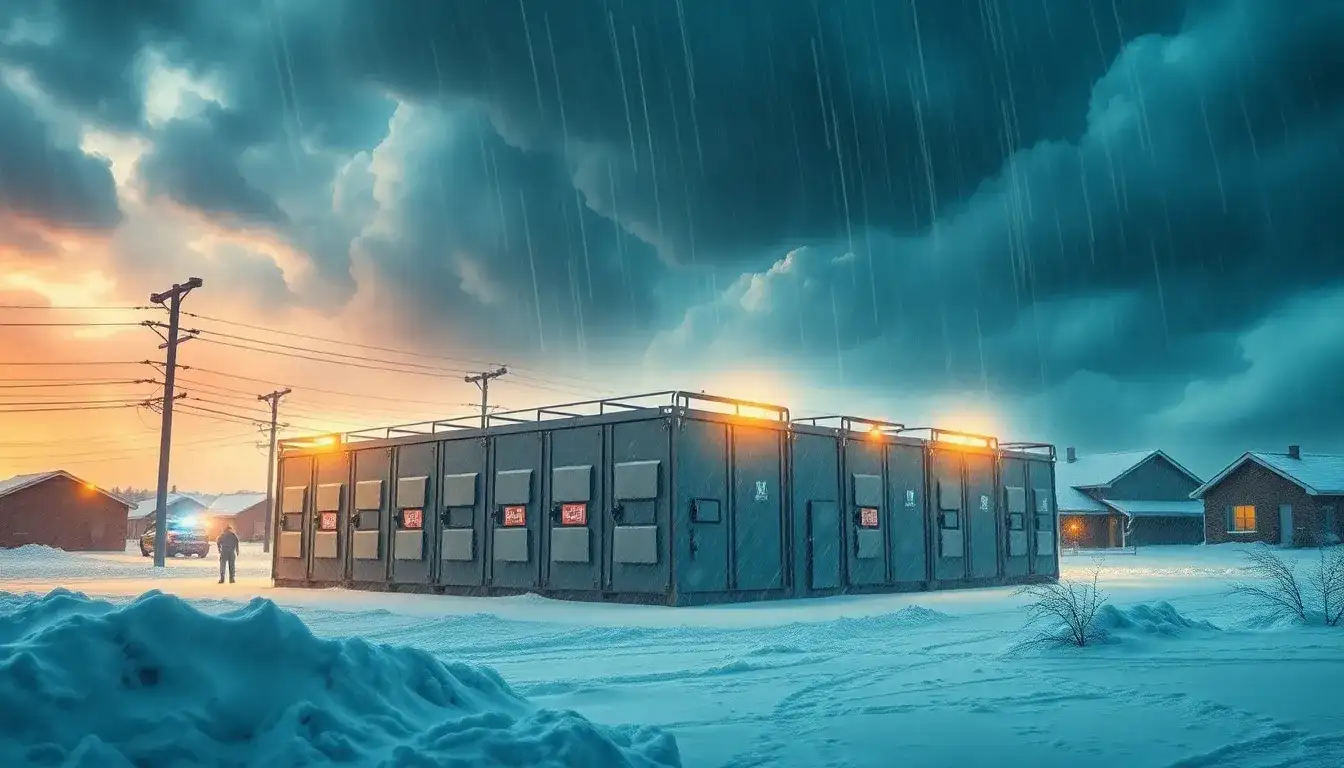 How effective are battery energy storage systems during extreme weather events