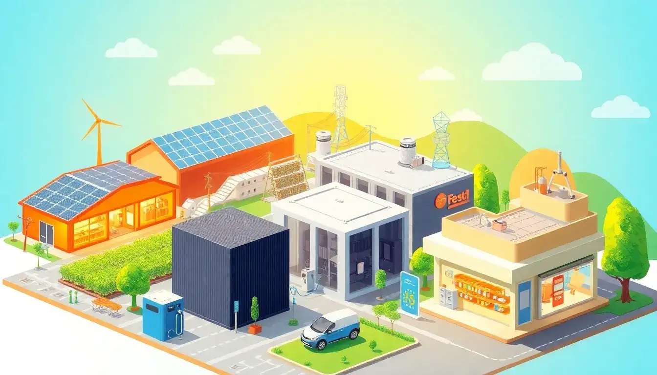 What types of businesses benefit most from commercial battery energy storage systems