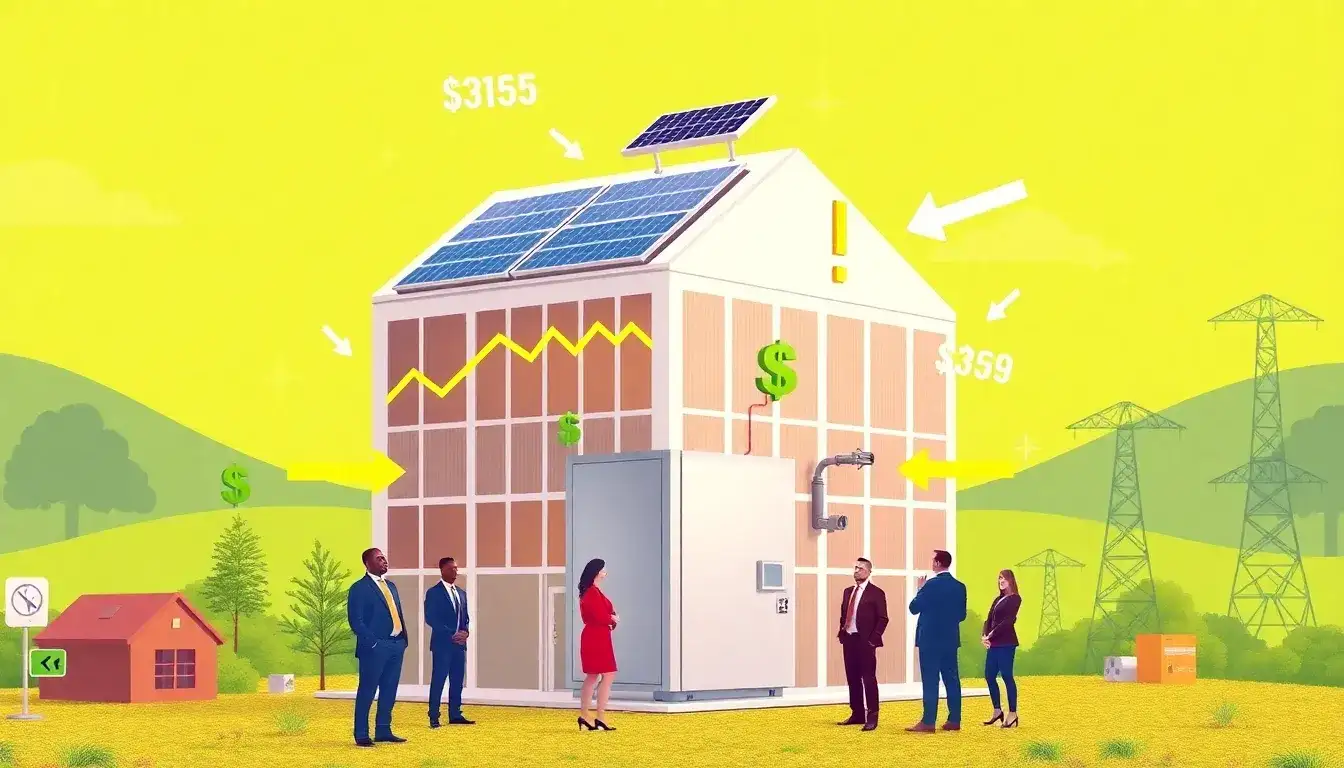 What are the cost benefits of using battery energy storage for businesses