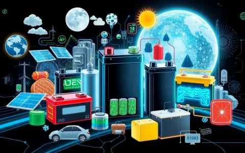 What are the different types of battery technologies used in energy storage systems