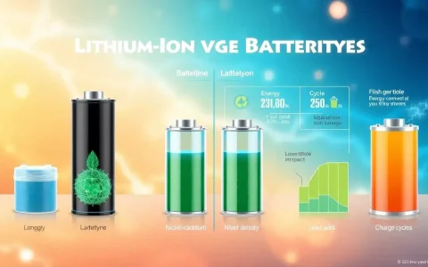 How do lithium-ion batteries compare to other types in terms of lifespan