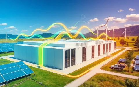 What are the main advantages of using flow batteries for grid-scale storage