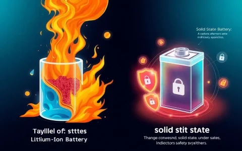 How do solid-state batteries improve safety compared to traditional batteries