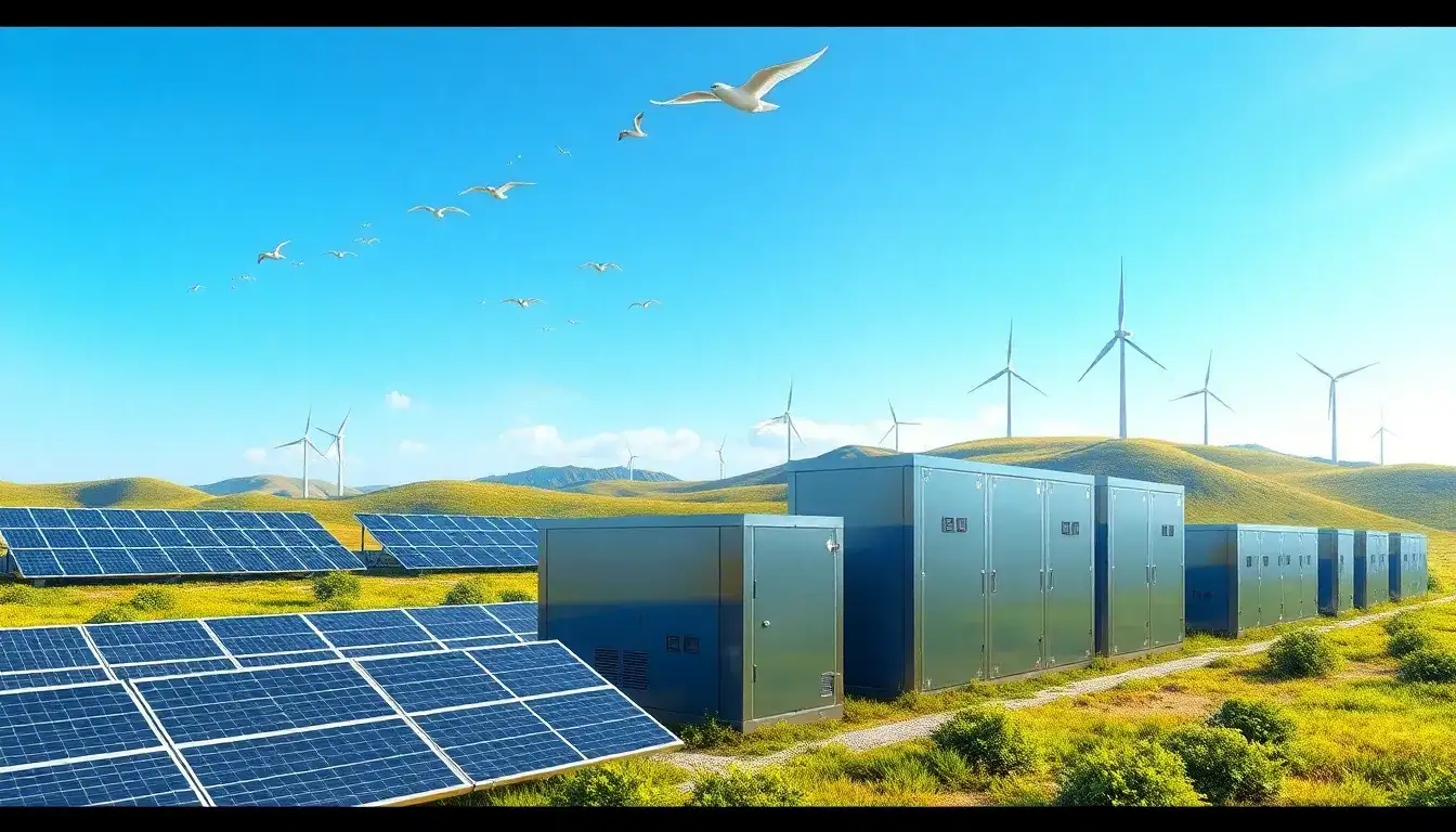 Can battery energy storage systems be integrated with renewable energy sources like solar and wind