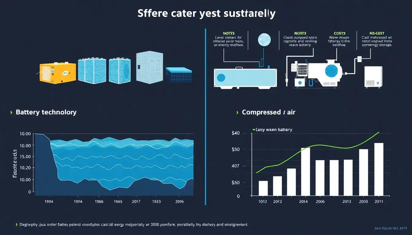 How does the cost of battery energy storage compare to other energy storage technologies