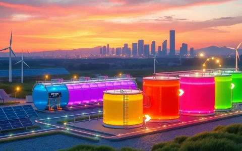 What role do flow batteries play in long-duration energy storage