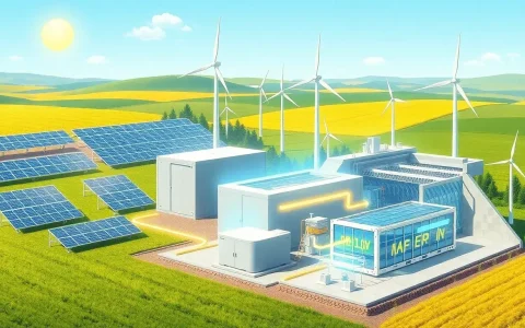 How do battery energy storage systems integrate with renewable energy sources
