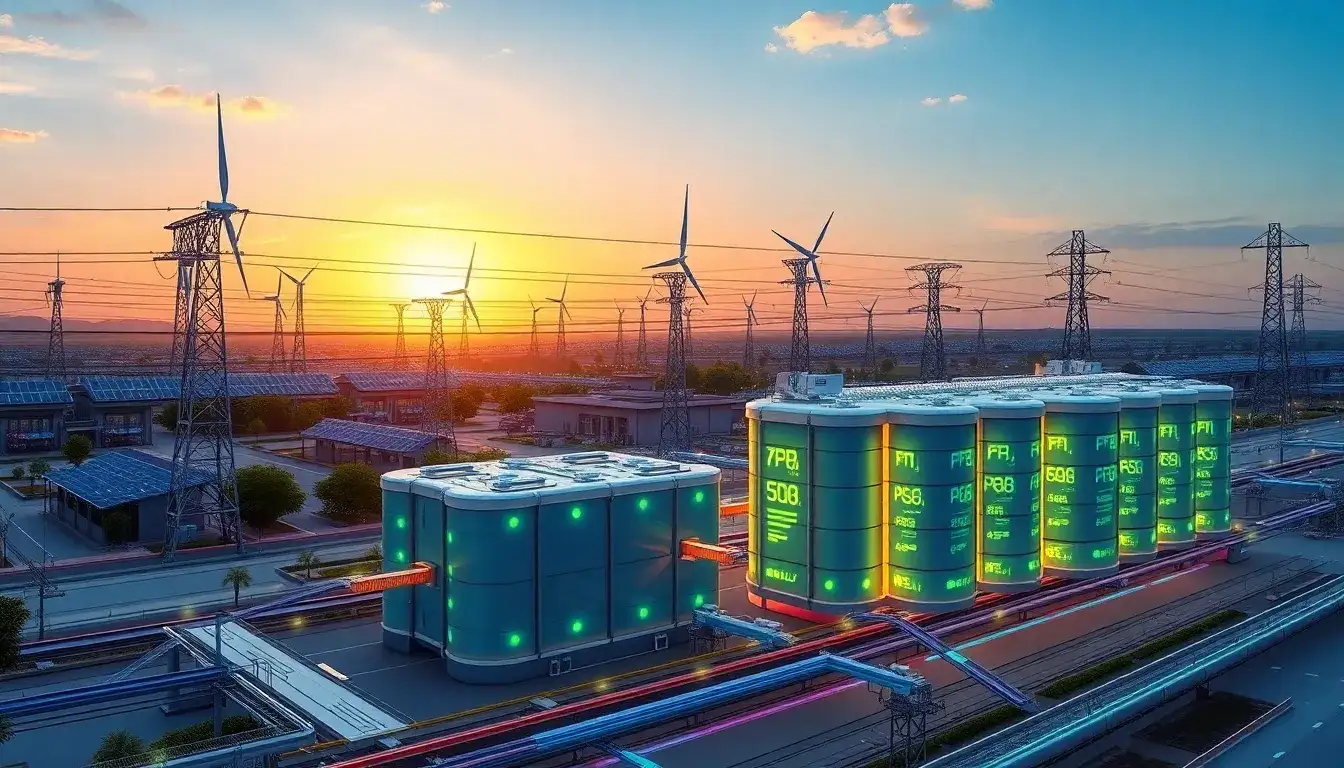 How does battery storage contribute to grid stability and reliability